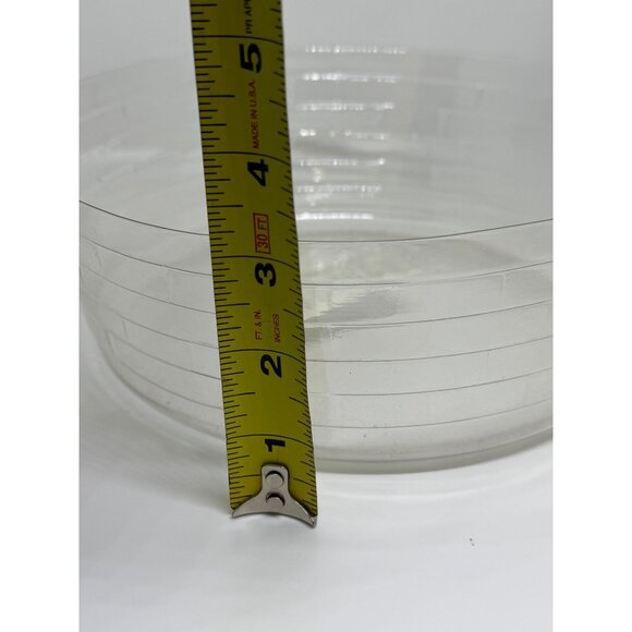 Longaberger 45501 Clear Plastic Basket Protector Liner 9.5"x3.5" Darning Basket - Picture 7 of 7